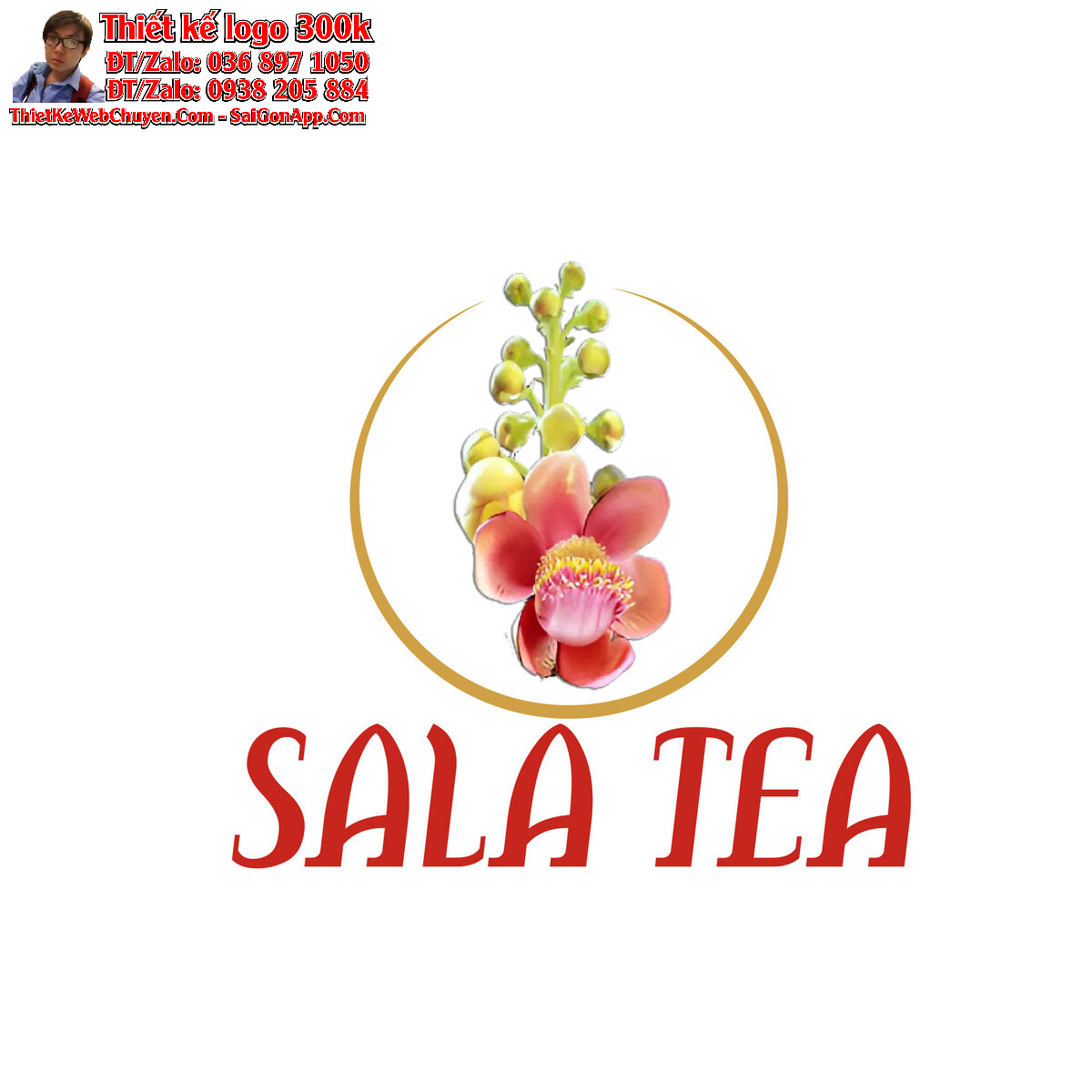 Thiết Kế Logo Nước SALA TEA