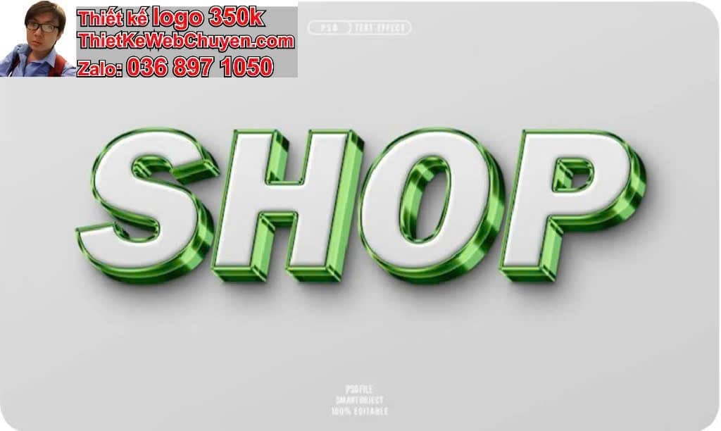 Thiết kế logo online 3D 