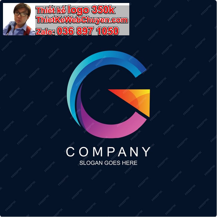Thiết Kế Logo Online Chữ G Cách Điệu