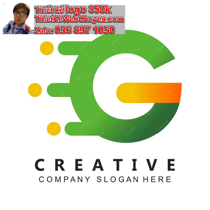 Thiết Kế Logo Online Chữ G Cách Điệu