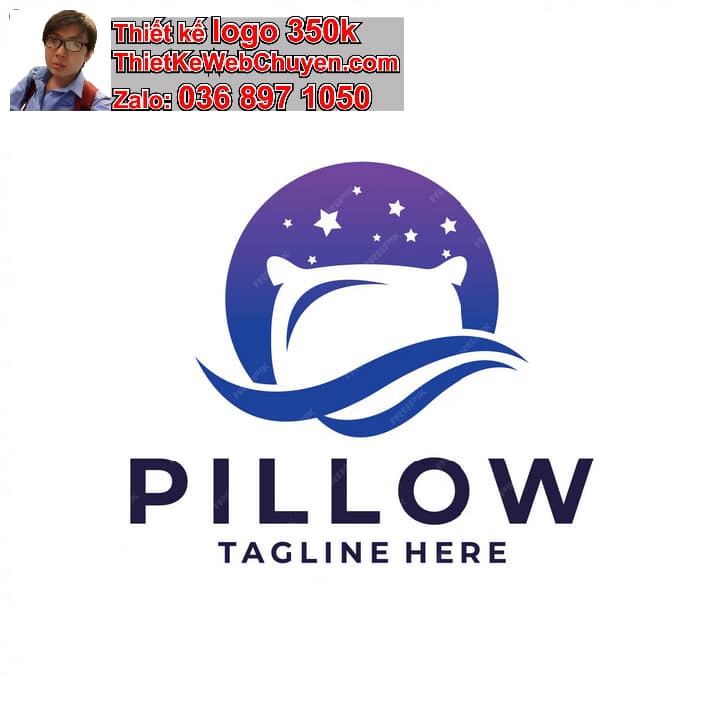 Thiết kế logo online cửa hàng chăn ga gối nệm