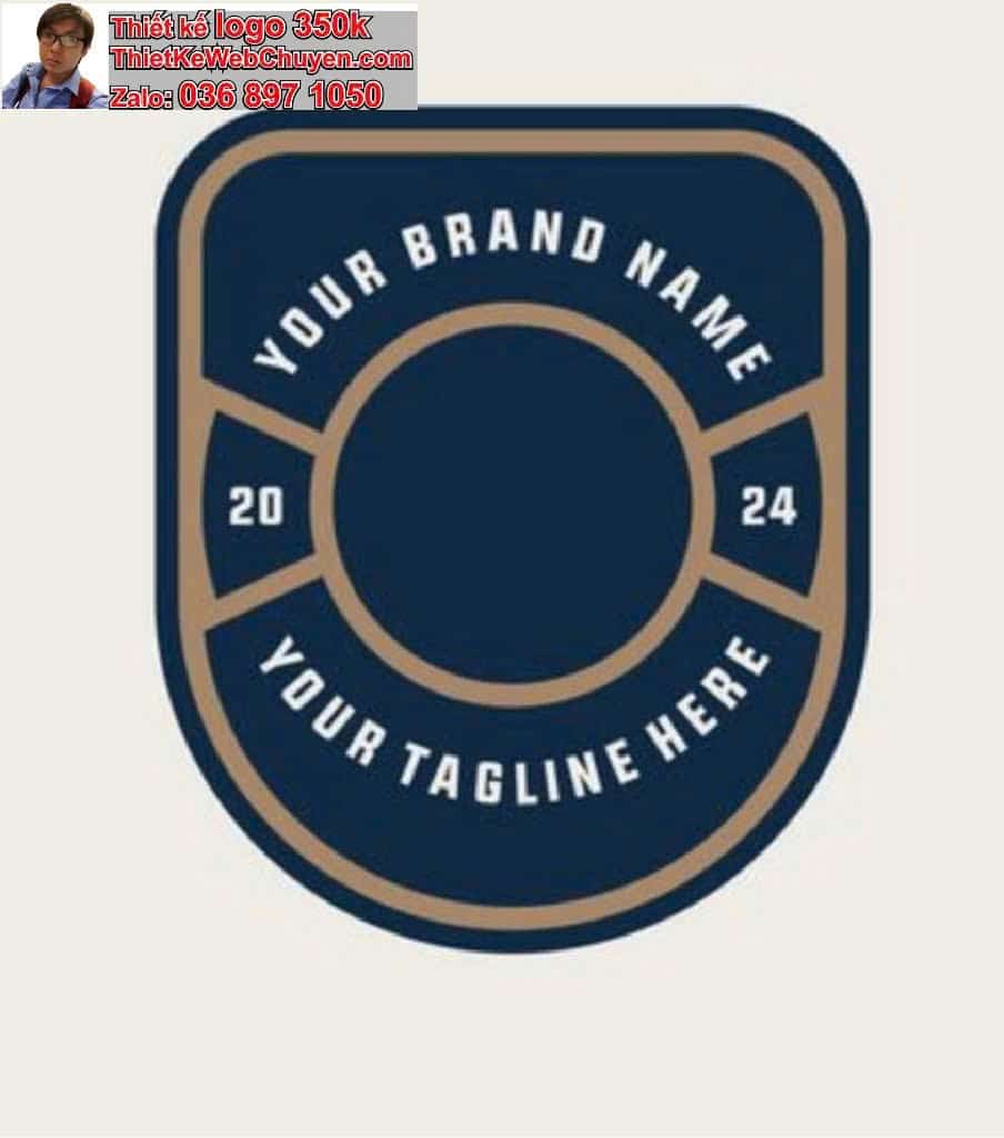 Thiết kế logo online emblem badge 