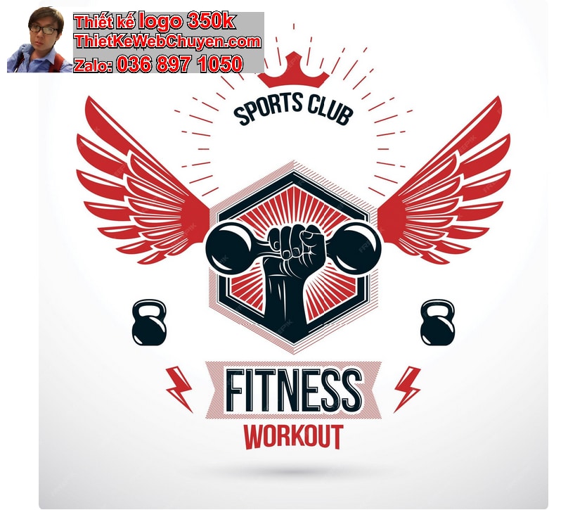 Thiết Kế Logo Online Gym Giá Rẻ TPHCM