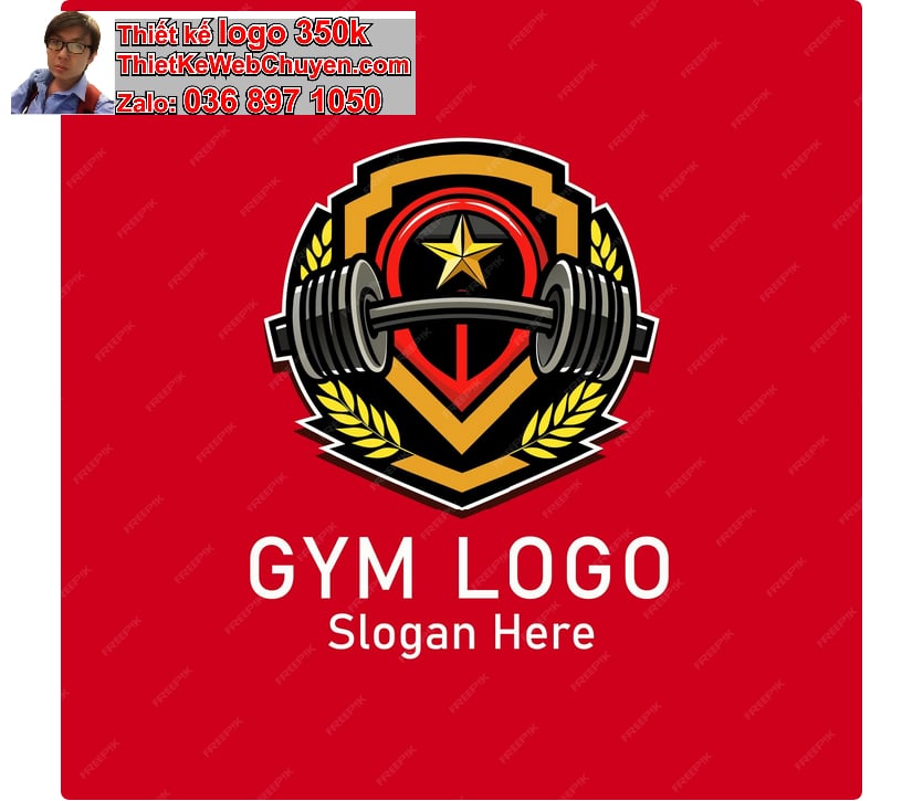Thiết Kế Logo Online Gym Giá Rẻ TPHCM