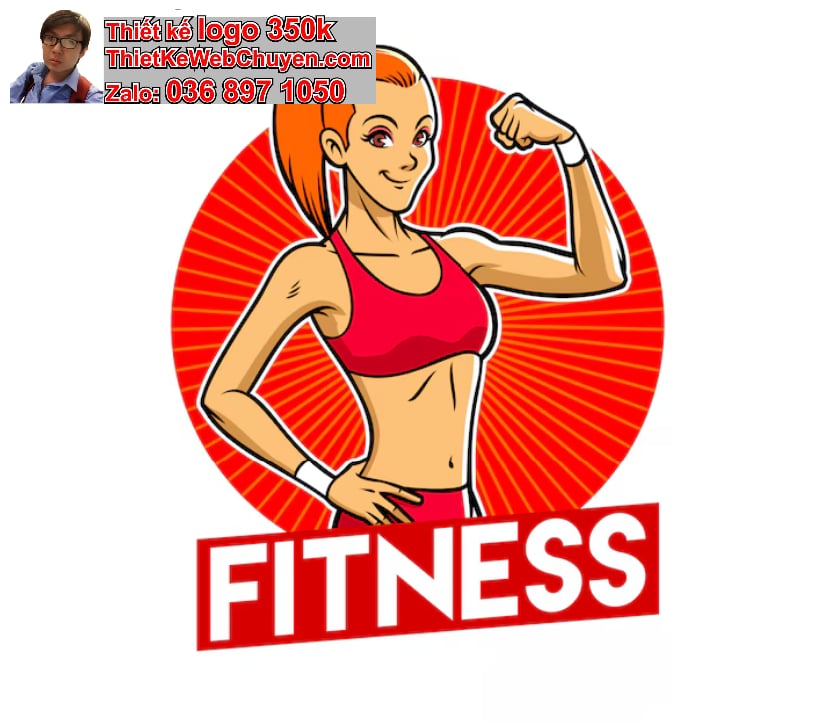 Thiết Kế Logo Online Gym Giá Rẻ TPHCM