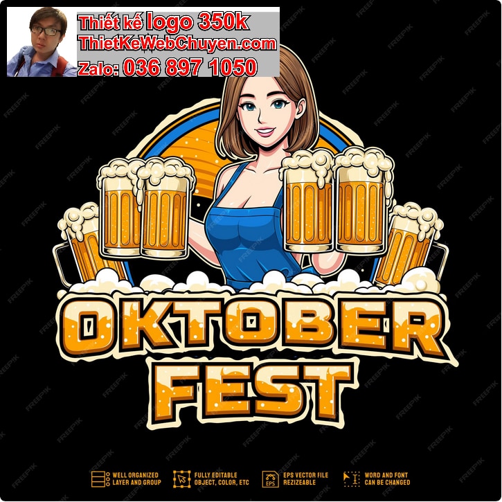 Thiết Kế Logo Online Quán Nhậu