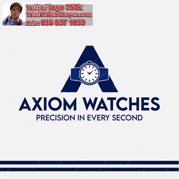 Thiết kế logo online shop đồng hồ