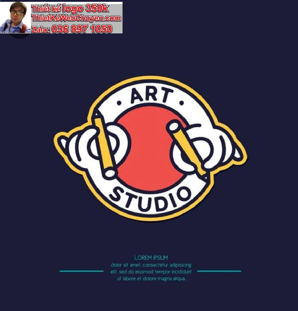 Thiết kế logo online tối giản 