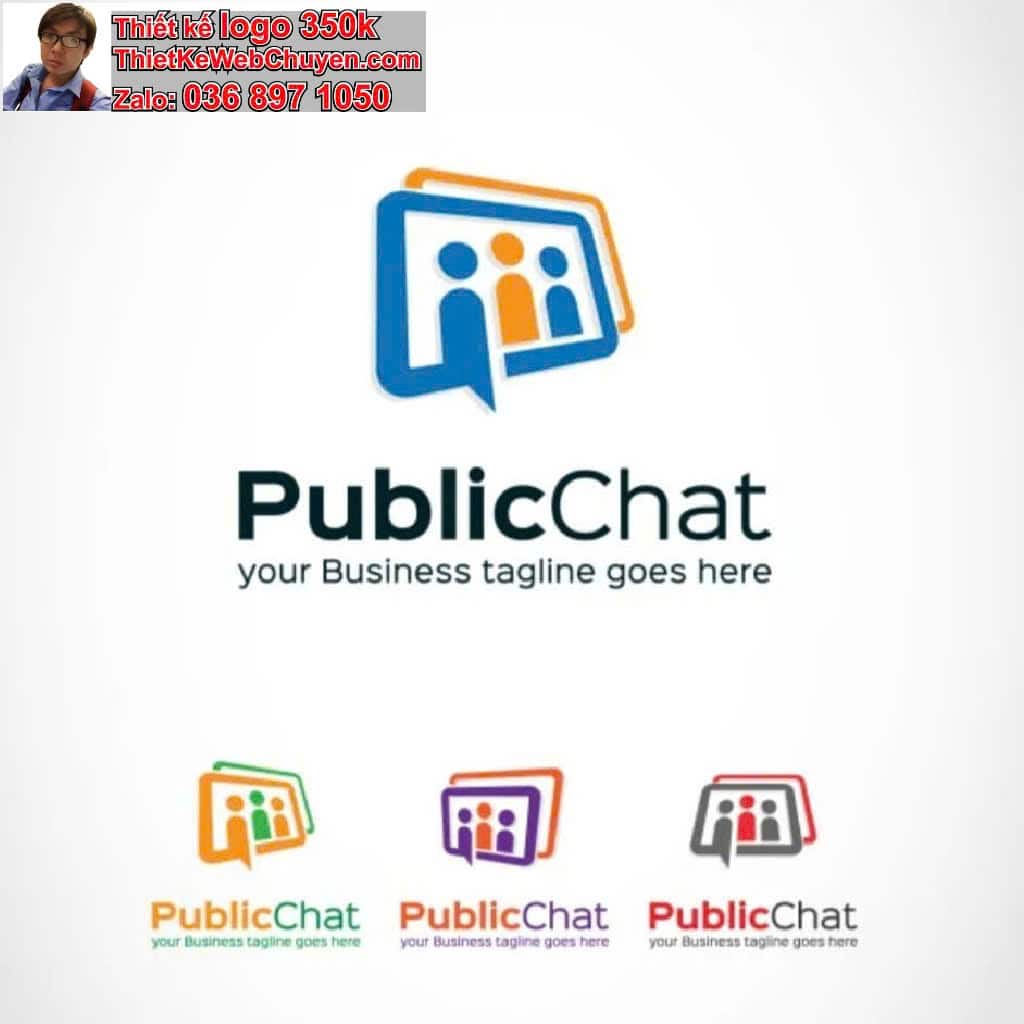 Thiết kế logo online tối giản 