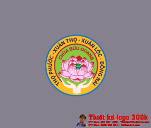 Thiết Kế Logo Phật Giáo CHÙA BỬU QUANG