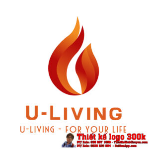 Thiết Kế Logo Quán Ăn U-Living