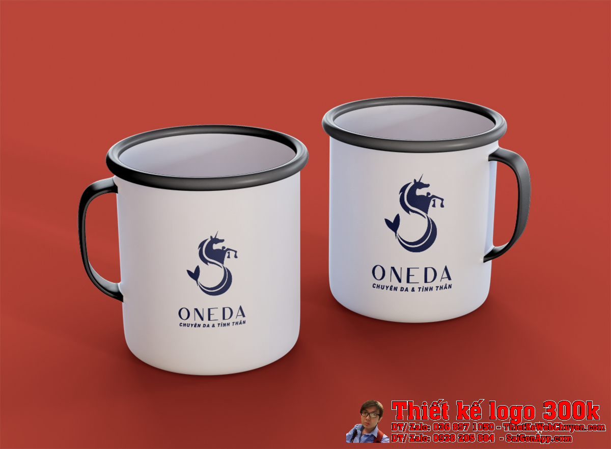 Ứng dụng Thiết Kế Logo Sản Phẩm Chăm Sóc Sức Khỏe Công Ty ONEDA