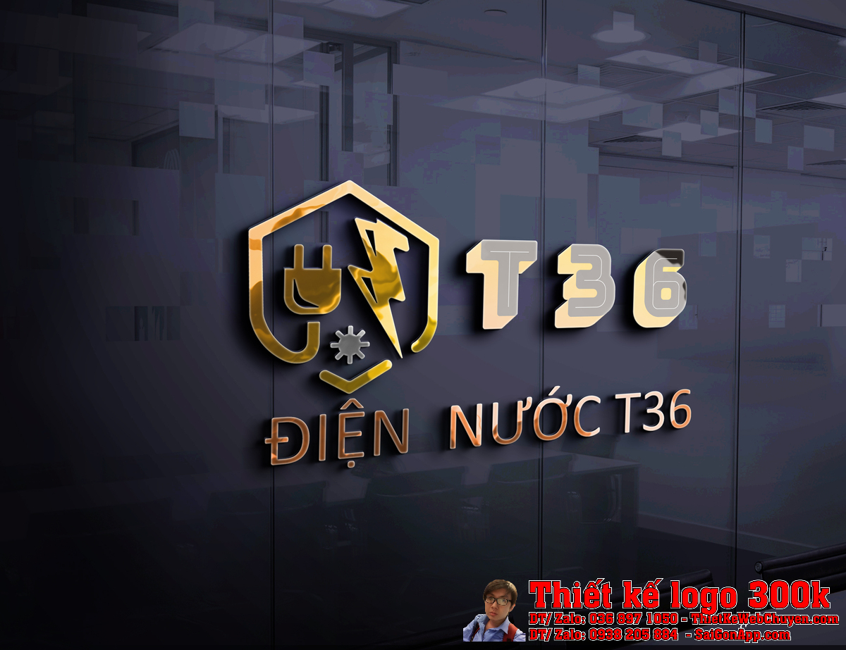 Thiết Kế Logo T36 trên danh thiếp