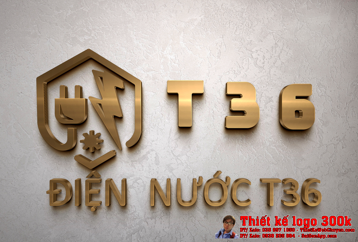 Thiết Kế Logo T36 trên đồng phục