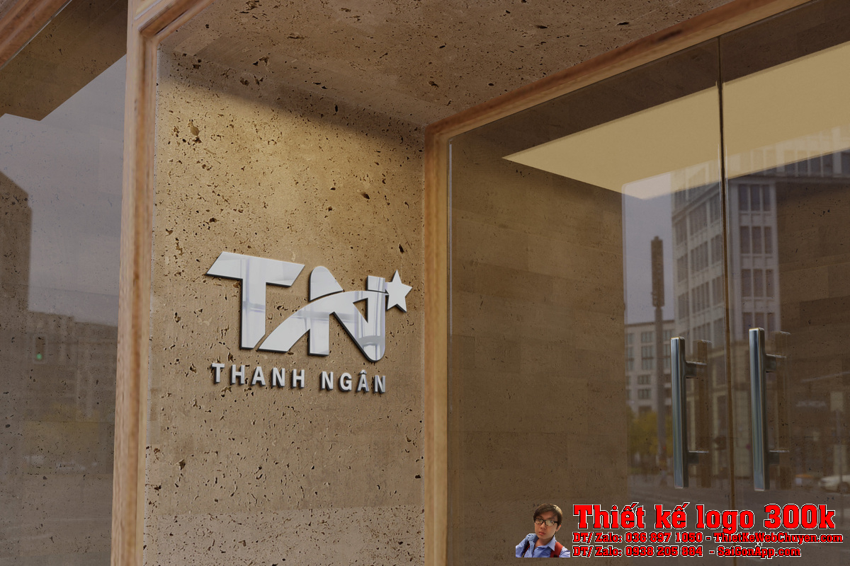Thiết Kế Logo Thi Công Xây Dựng Thanh Ngân - Phối cảnh 4