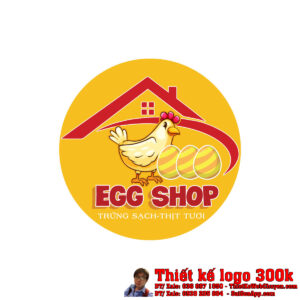 Thiết Kế Logo Thực Phẩm EGGSHOP