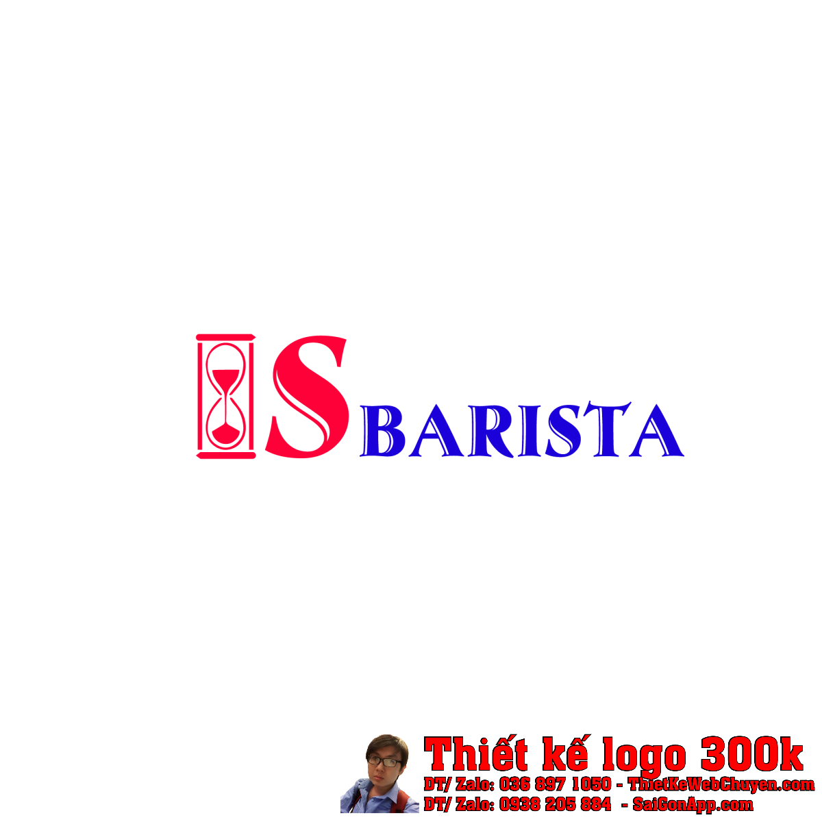 Thiết Kế Logo Thực Phẩm SBARISTA - Mẫu logo chuyên nghiệp ngành thực phẩm