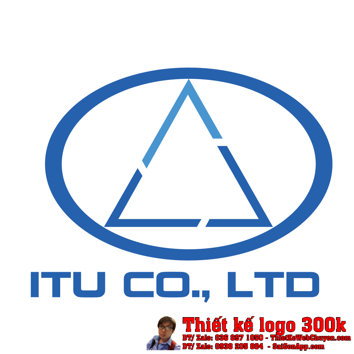 Thiết Kế Logo Thương Mại ITU CO LTD mẫu chuẩn