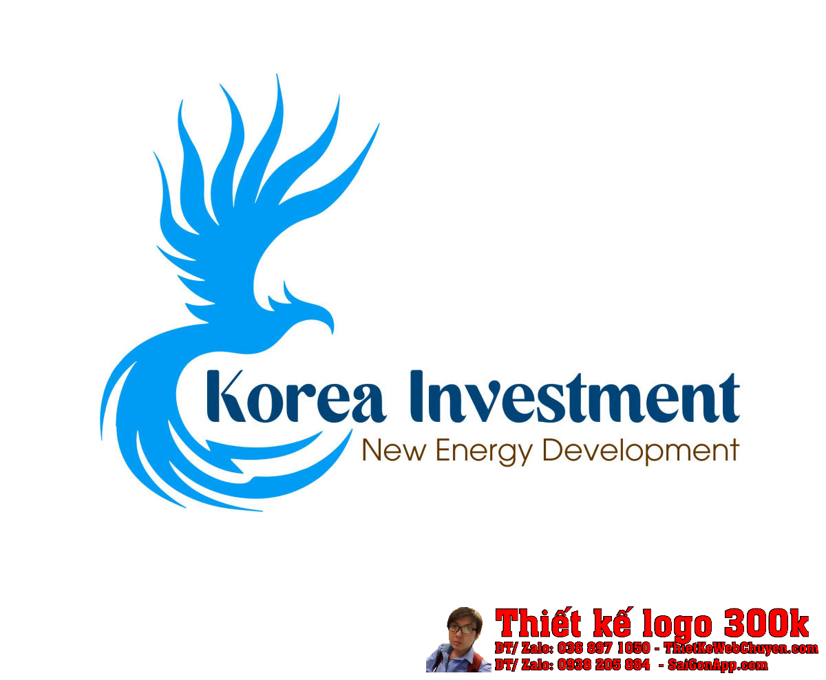 Thiết Kế Logo Tư Vấn Đầu Tư Korea Investment Consulting hình ảnh phượng hoàng