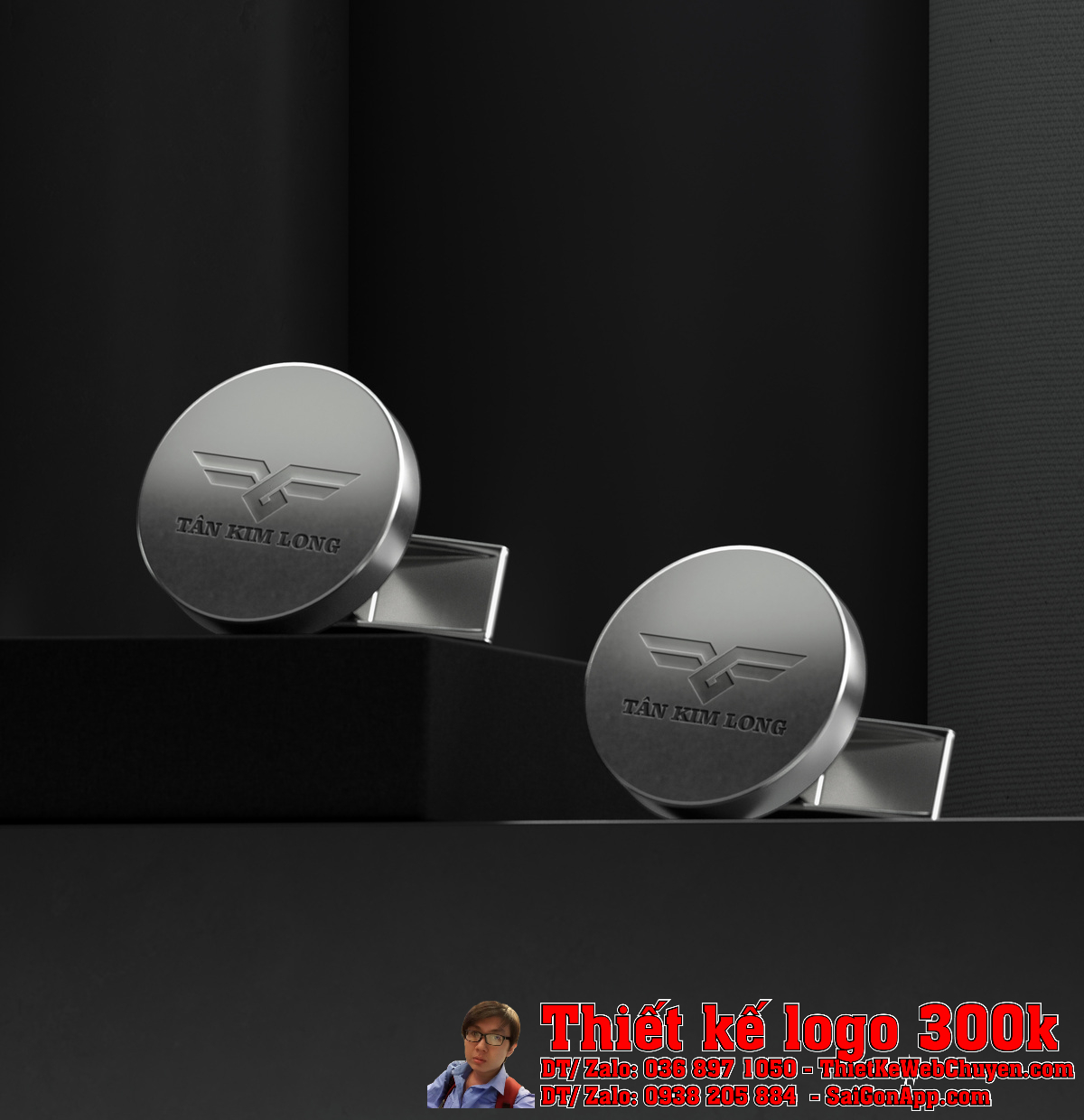 Thiết Kế Logo Vận Chuyển Hàng Hóa Bằng Xe Tải Tân Kim Long demo 2