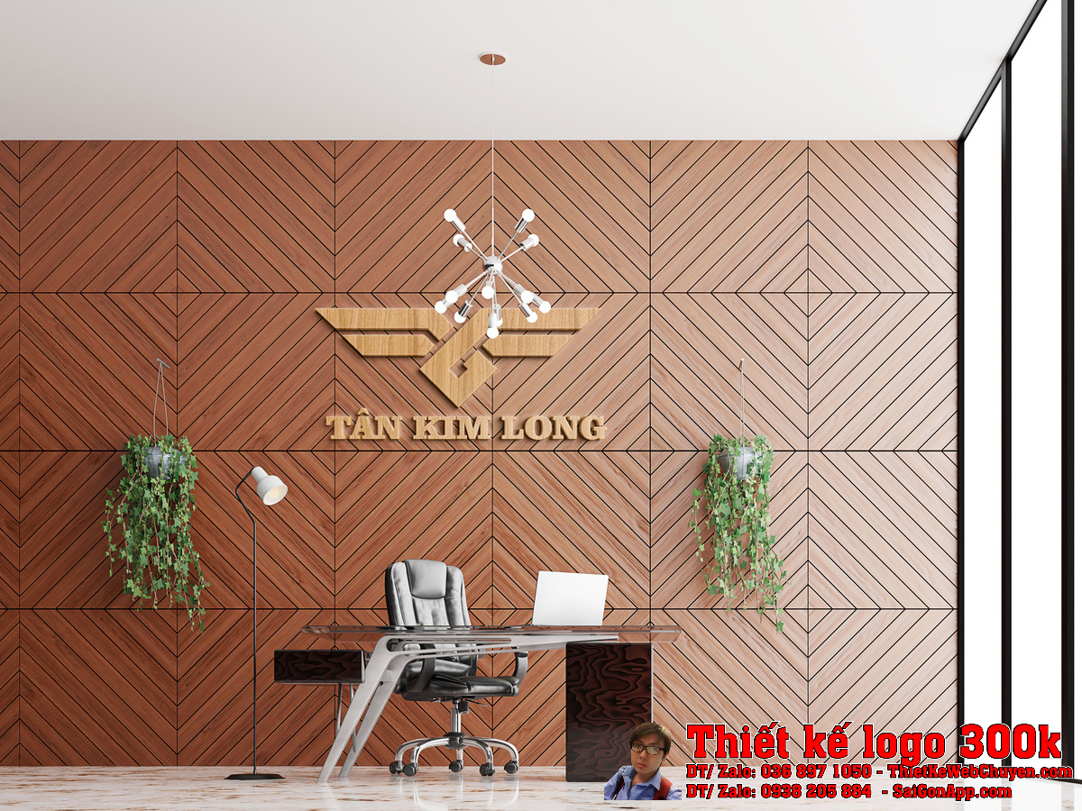 Thiết Kế Logo Vận Chuyển Hàng Hóa Bằng Xe Tải Tân Kim Long demo 4