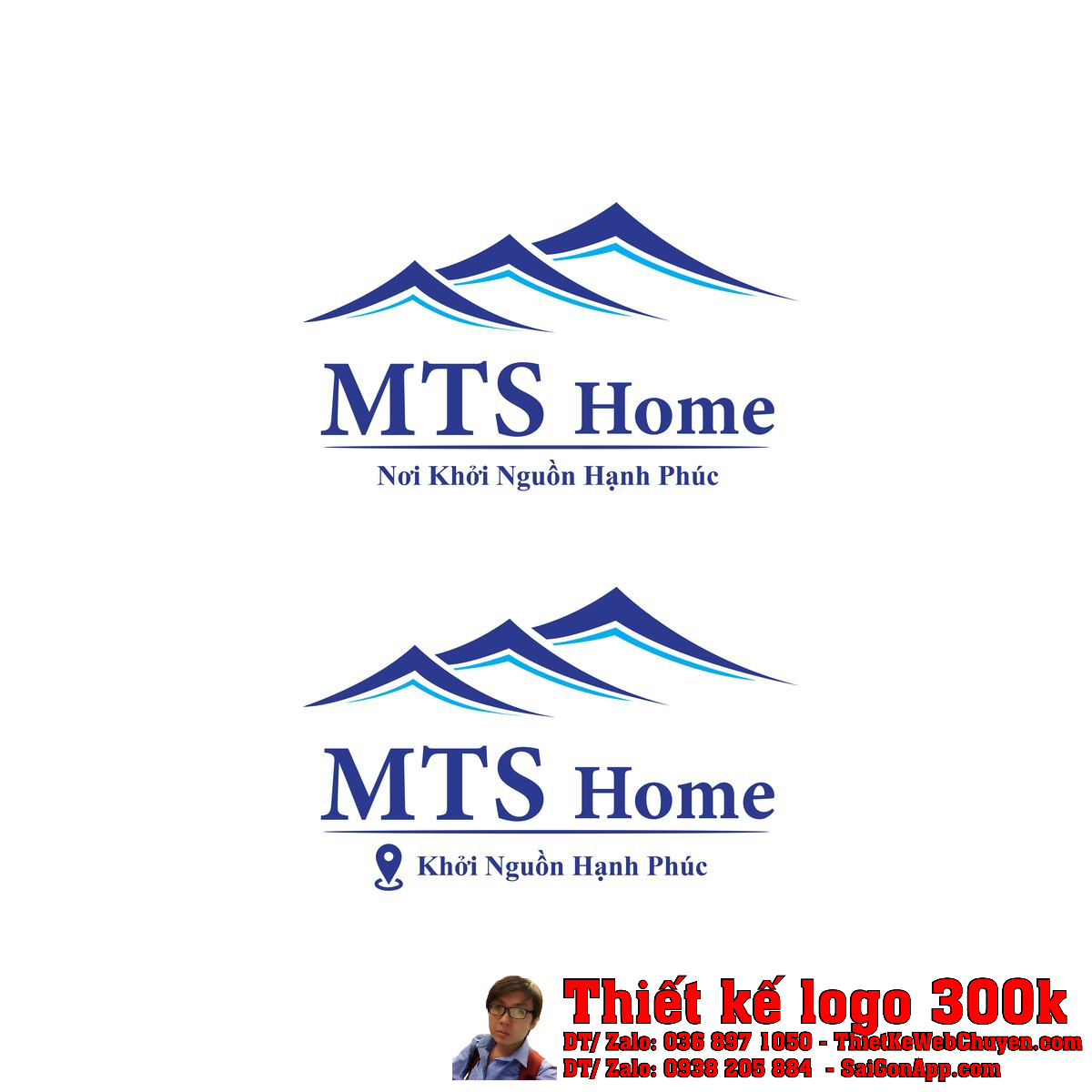 Phối cảnh Thiết Kế Logo Vận Tải Biển - Công Ty Cổ Phần Xuất Nhập Khẩu Và Dịch Vụ Hàng Hải Hải Phòng trên tường văn phòng