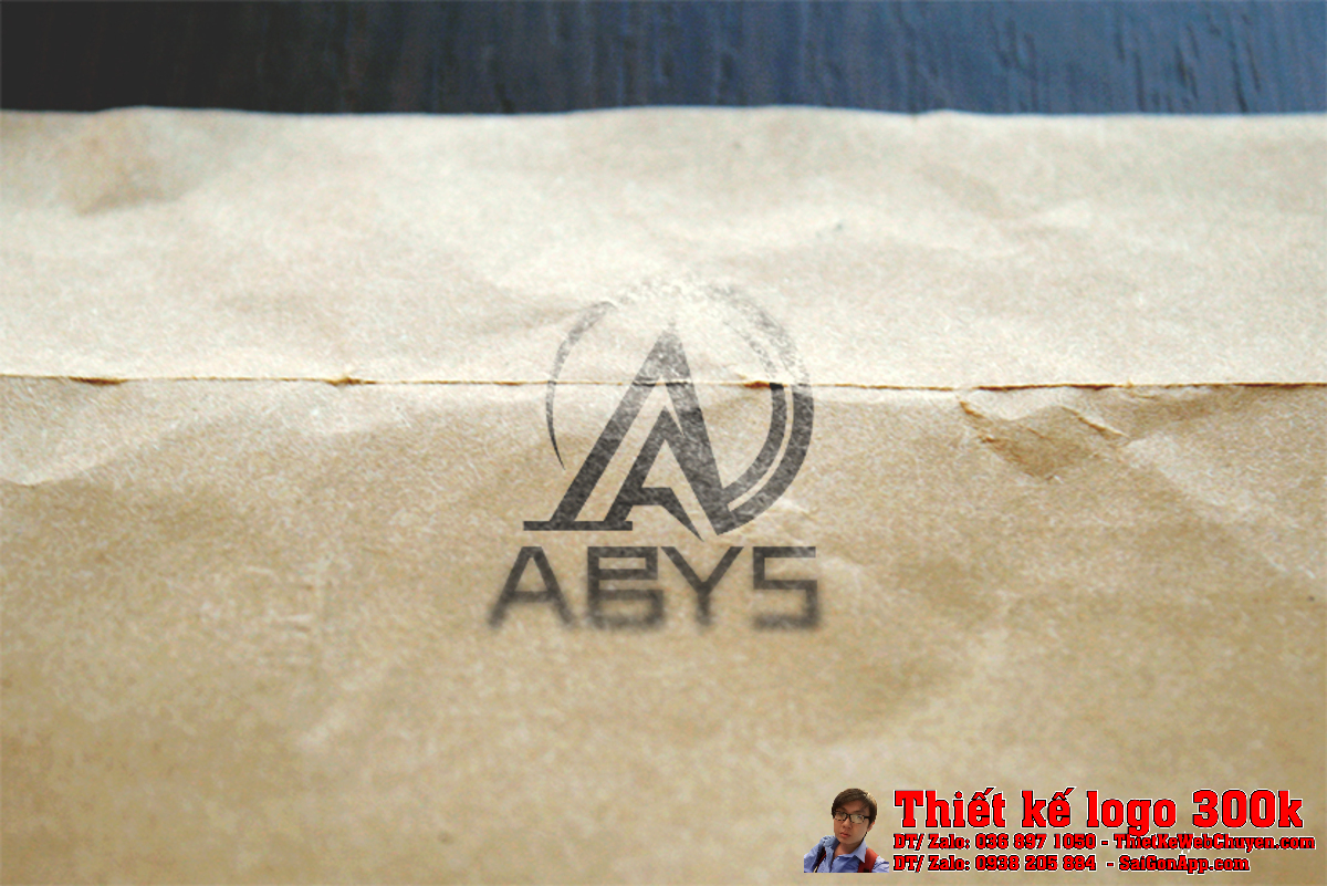 Thiết Kế Logo Video Game Công Ty ABYS trên danh thiếp