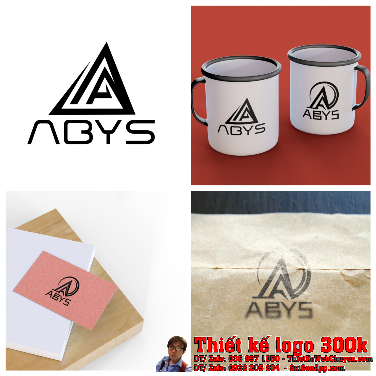 Tổng thể Thiết Kế Logo Video Game Công Ty ABYS