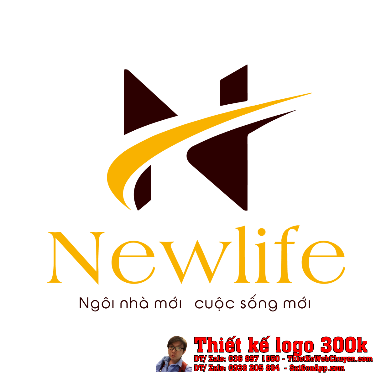 Thiết Kế Logo Xây Dựng Newlife Thiết Kế Logo Xây Dựng Newlife