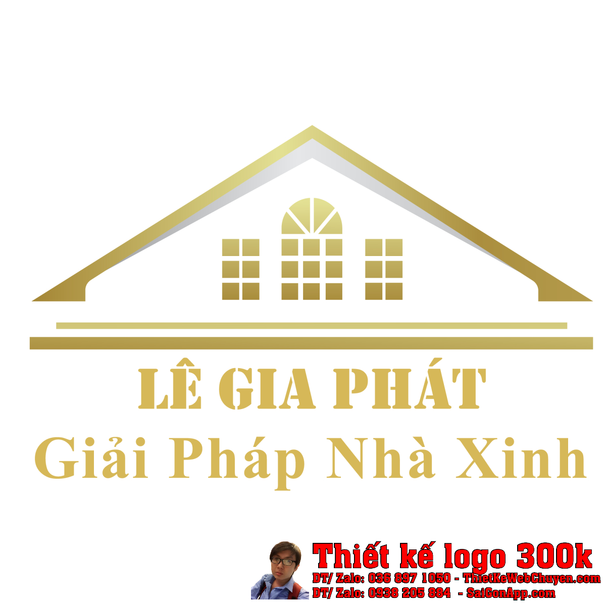 Thiết Kế Logo Xây Dựng và Trang Trí Nội Thất Nhà Xinh Lê Gia Phát Thiết Kế Logo Xây Dựng và Trang Trí Nội Thất Nhà Xinh Lê Gia Phát
