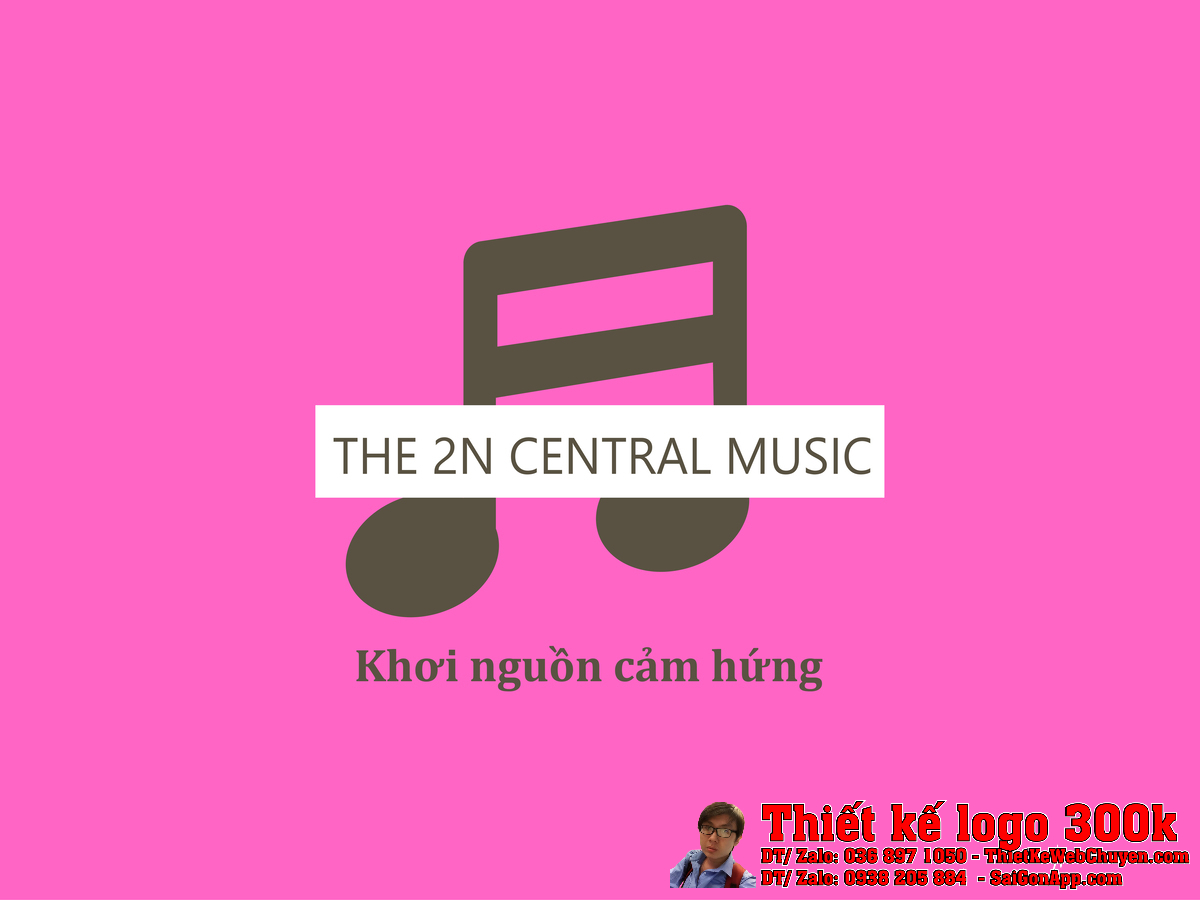 Thiết Kế Logo Âm Nhạc Công Ty 2N bản chuẩn
