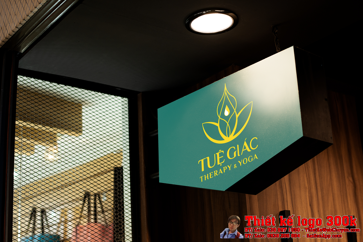 Ứng dụng Thiết Kế Logo nhang hương Tuệ Giác