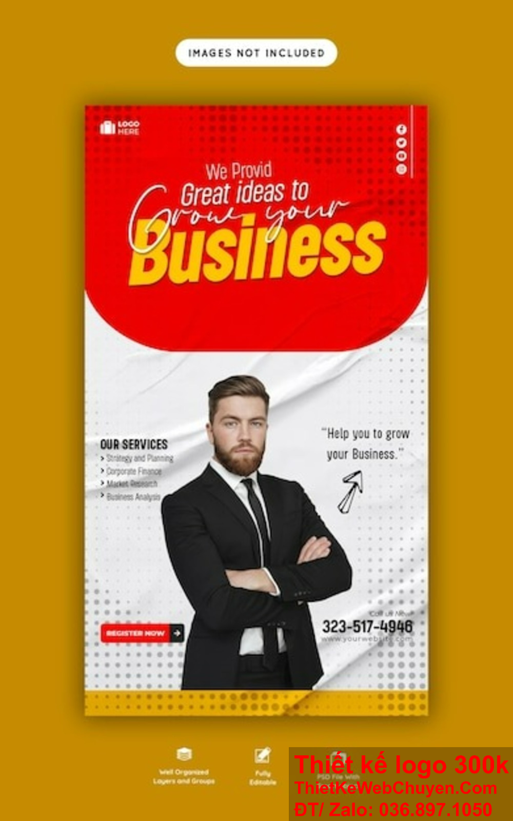 Đảm bảo ứng viên không thể bỏ qua gian hàng của bạn với thiết kế standee tuyển dụng nổi bật. Sử dụng thiết kế standee tuyển dụng để truyền tải thông điệp công ty một cách hiệu quả.