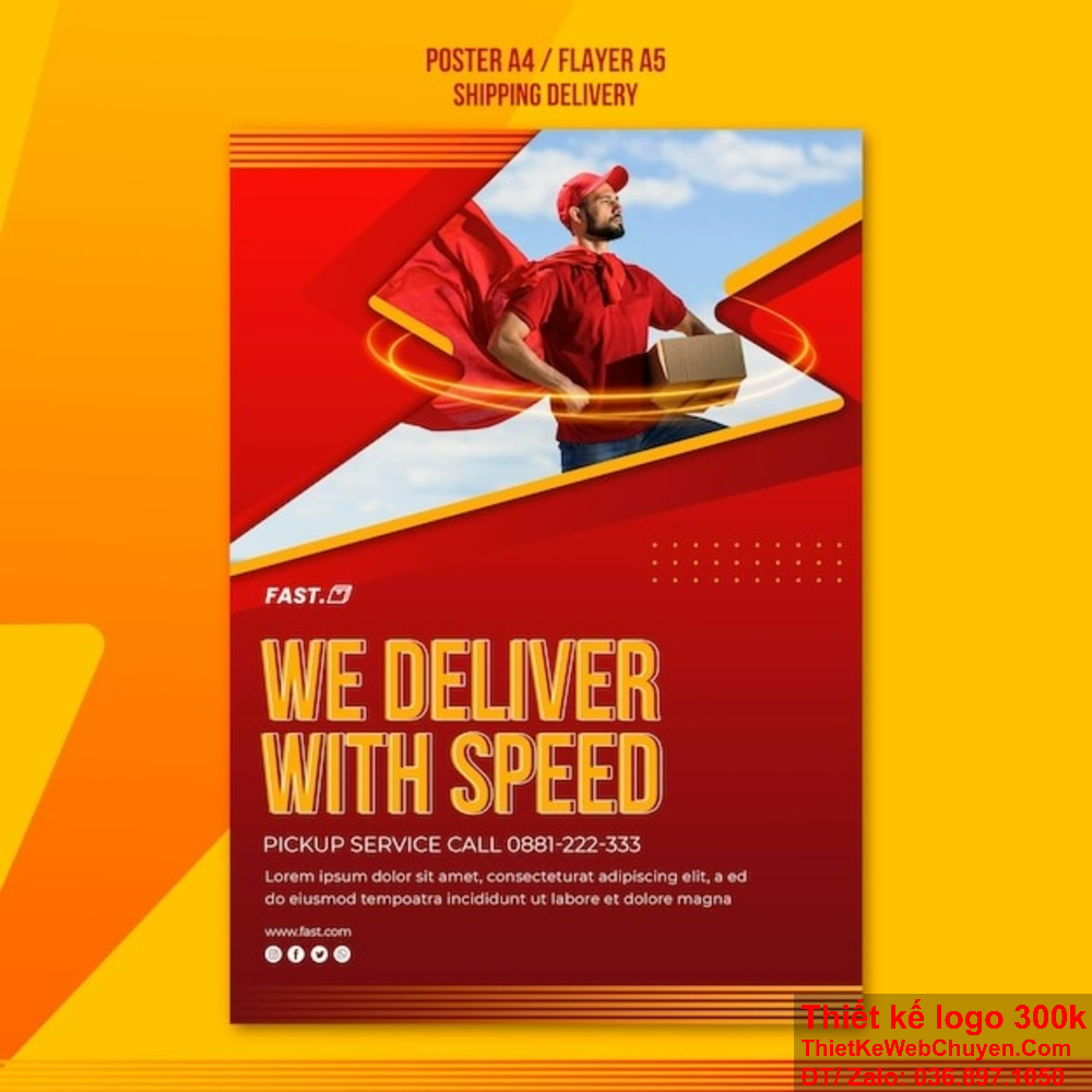 Tạo dấu ấn khó quên trong mọi cuộc gặp gỡ ngành với thiết kế standee ngành vận tải logistics.