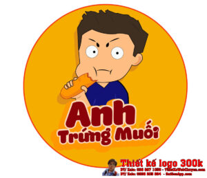 Thiết kế Logo Bánh Mì Anh Trứng Muối