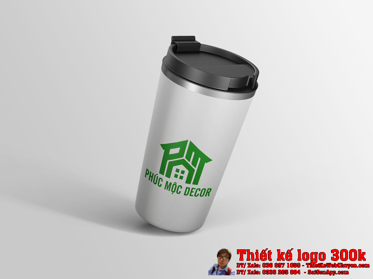 Thiết kế Logo PHÚC MỘC DECOR mẫu 2