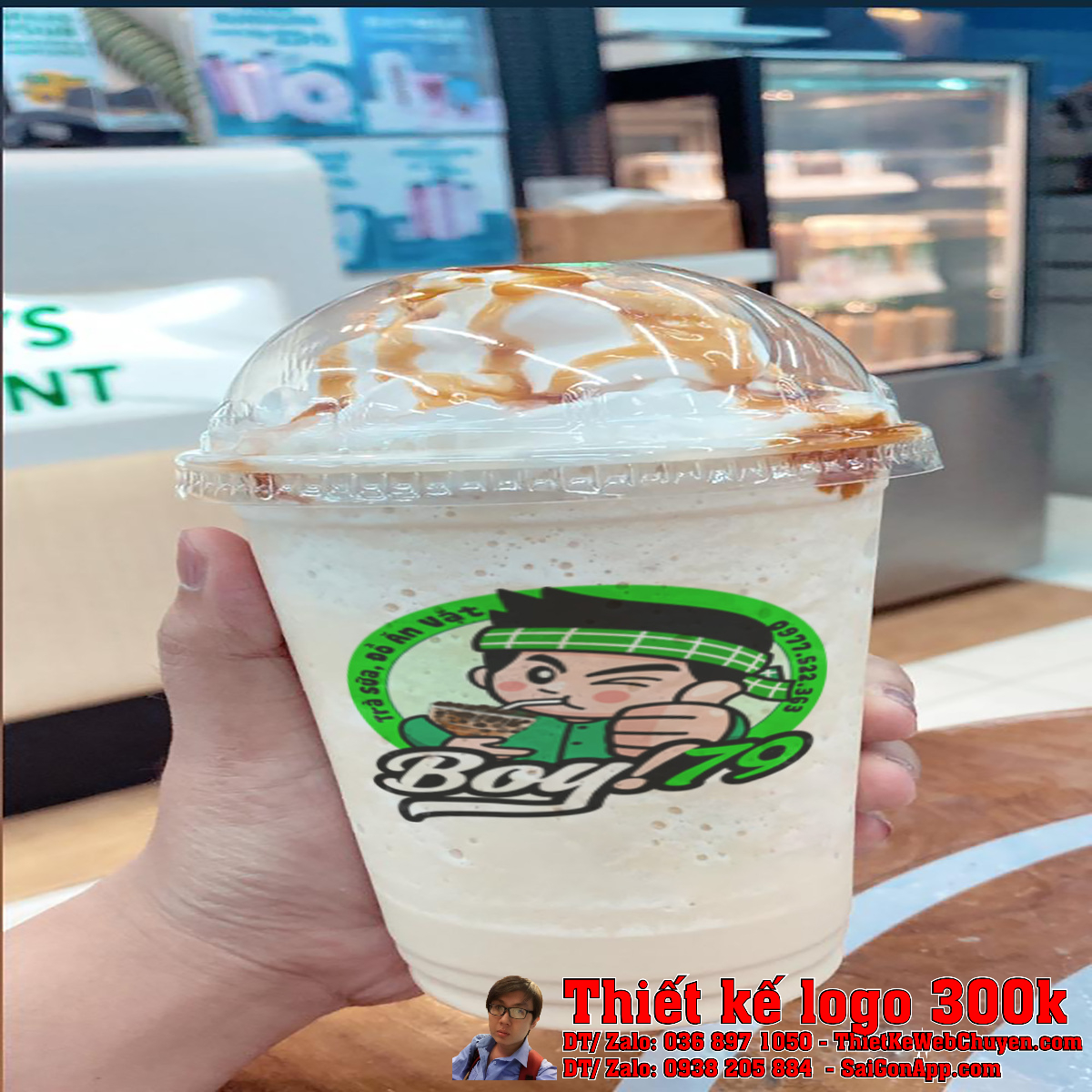 Ứng dụng logo trên bao bì