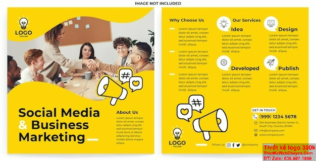 Nâng cao hình ảnh thương hiệu với thiết kế brochure Dịch vụ quảng cáo trực tuyến chuyên nghiệp. Hãy để chúng tôi tạo ra thiết kế brochure Dịch vụ quảng cáo trực tuyến độc đáo cho bạn.