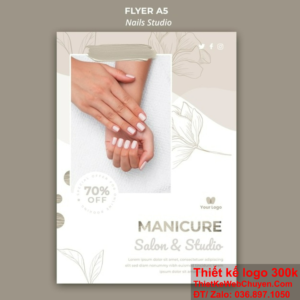 Thiết kế catalogue thẩm mỹ viện nail đẹp mắt sẽ thu hút nhiều khách hàng hơn. Hãy để chúng tôi giúp bạn thiết kế catalogue thẩm mỹ viện nail đẳng cấp.