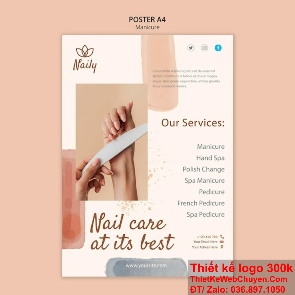 Bạn có muốn thiết kế catalogue thẩm mỹ viện nail nổi bật và độc đáo không? Thiết kế catalogue thẩm mỹ viện nail cần phải phản ánh phong cách và chất lượng dịch vụ.