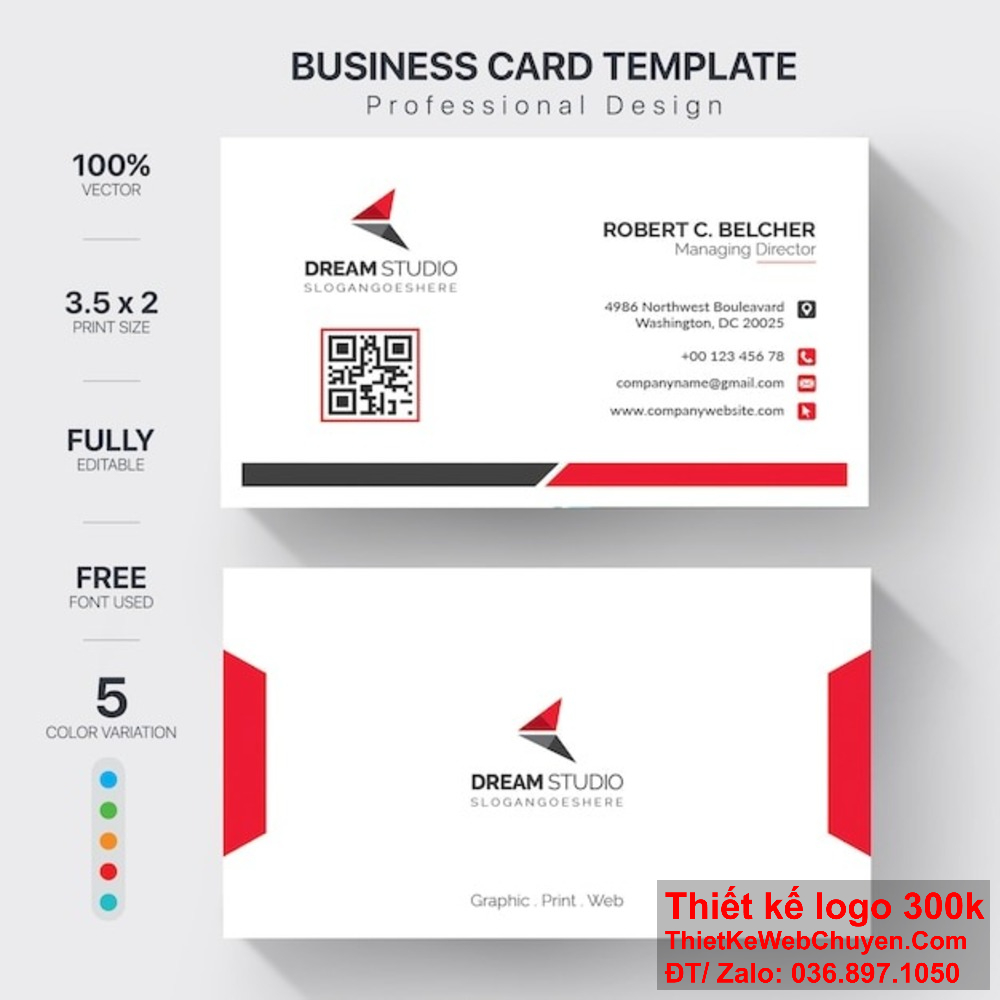 Thiết kế (làm) name card visit (danh thiếp) - Đánh dấu sự chuyên nghiệp trong kinh doanh. Tạo ra sự khác biệt với dịch vụ thiết kế (làm) name card visit (danh thiếp) tùy chỉnh.