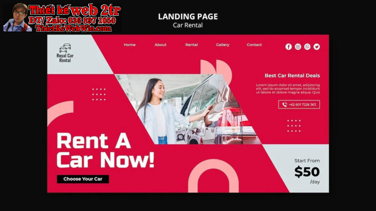 Thiết kế landing page mobile-first