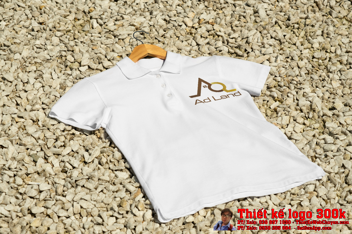 Ứng dụng Thiết kế logo Ad Land trên danh thiếp