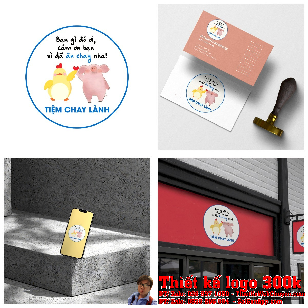 Thiết kế logo Ăn Chay