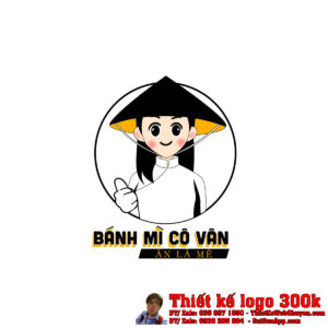 Thiết kế logo Bánh Mì Cô Vân