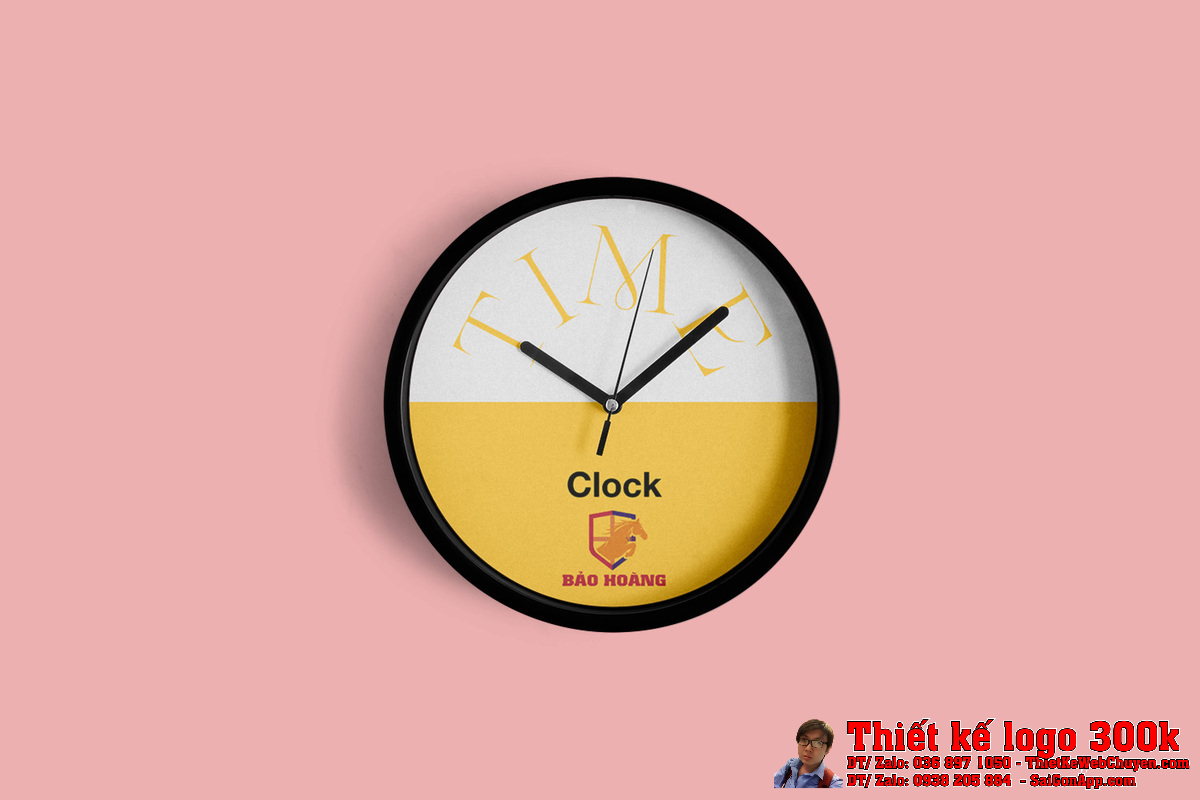 Thiết kế logo Bảo Hoàng - Trên nền sáng