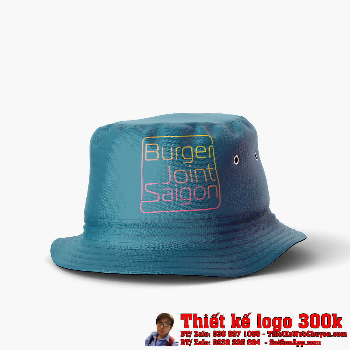 Thiết kế logo Burger Joint Saigon