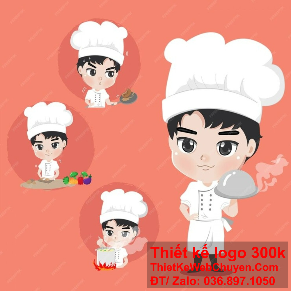 "CHIBI Đầu Bếp Nam - Hương Vị Đặc Biệt Cho Bữa Ăn Hoàn Hảo"