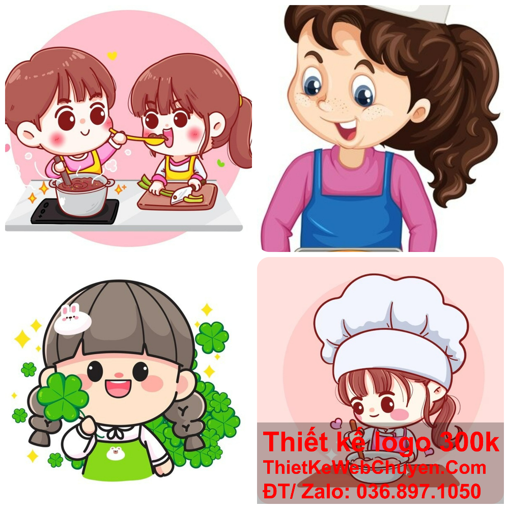 Nghệ Thuật và Sự Sáng Tạo của CHIBI Đầu Bếp Nữ