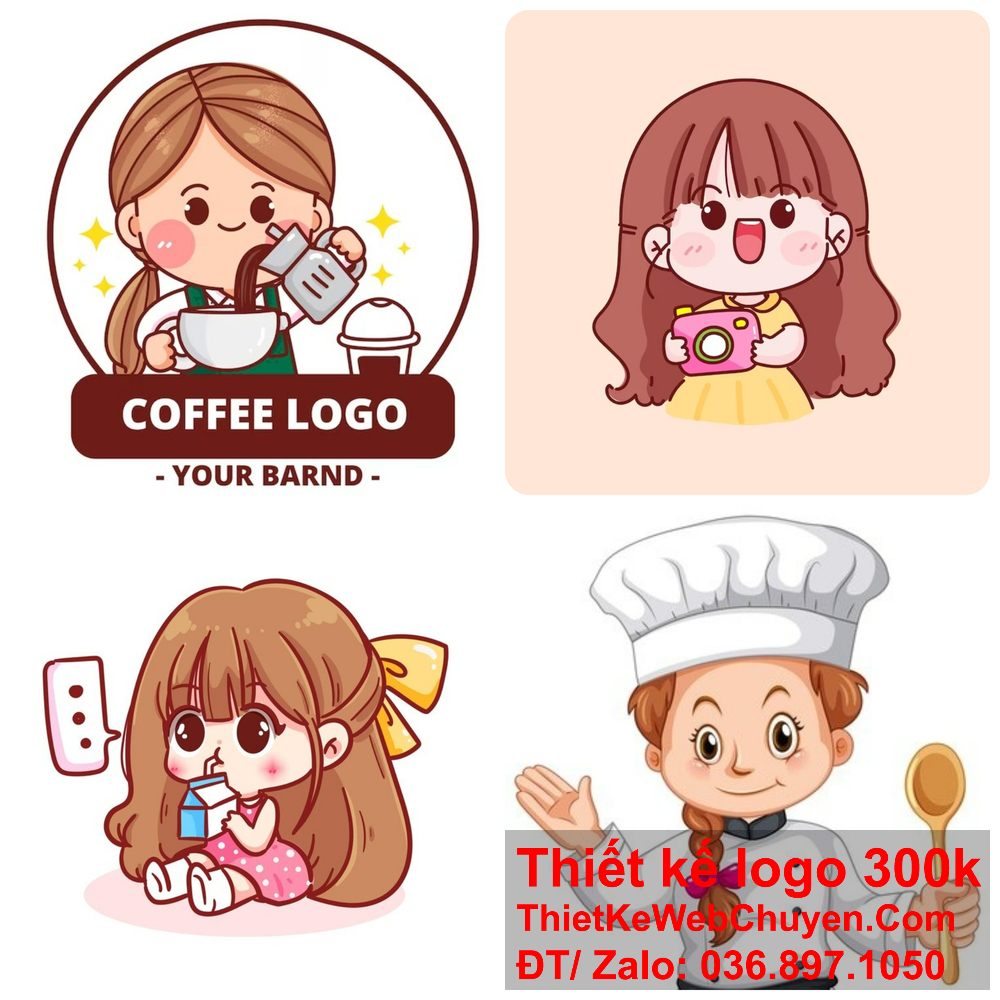 Nghệ Thuật Nấu Ăn với CHIBI Đầu Bếp Nữ